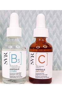 SVR Ampoule Vitamin C Konsantre Serum 30 ml - B3 Ampoule Hydra Serum 30 ml