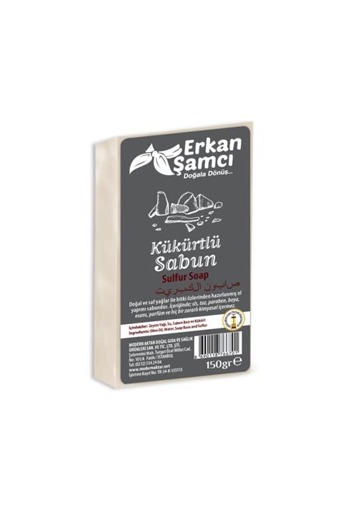erkan şamcı Kükürtlü Katı Sabun 150 gr