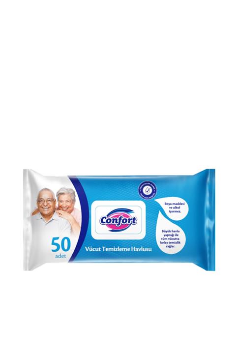 Comfort Vücut Temizleme Havlusu 50'li