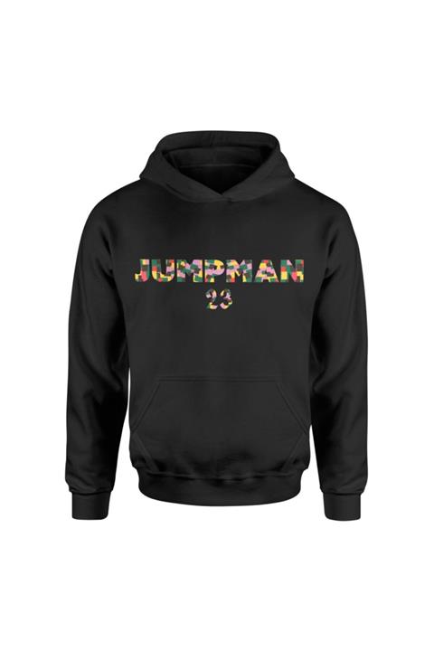 NSJ SPORTIVE Air Jordan Jumpman 23 Siyah Hoodie