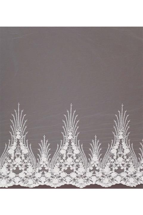 SEDEF GÖKÇE Boncuk Işli Dantel L57756bc