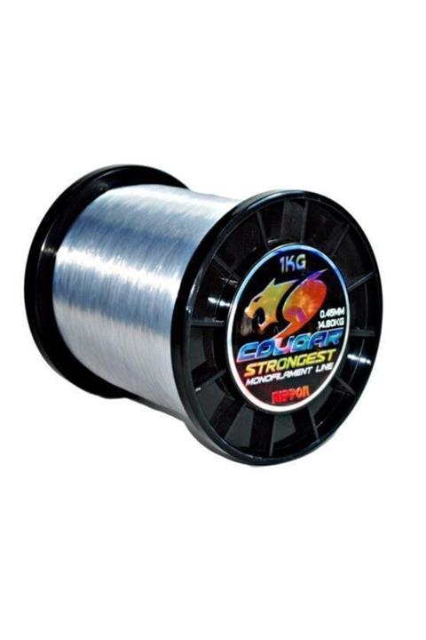 NIPPON Cougar 1kg Bobin Misina Gri 0,20 Mm