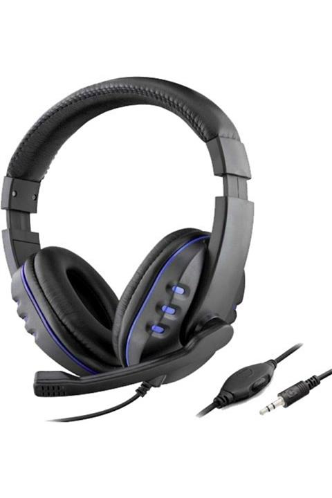 SIGHTZER Oyuncu Kulaklığı Telefon/tablet/pc/ps4 Uyumlu 3.5 Mm Tek Jack Girişli Kulaküstü Mikrofonlu Kulaklık