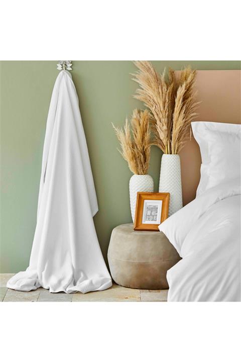 Karaca Home Back To Basic Beyaz Tek Kişilik Pike