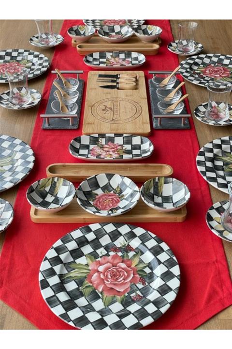 ROSSEV Kahvaltı Takımı  48 Parça 6 Kişilik