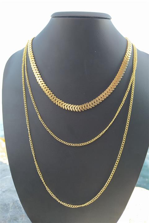 KOBA Altın Kaplama Kadın Takım Kolye