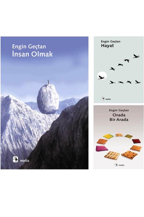 Metis Insan Olmak - Hayat - Orada Bir Arada / 3 Kitap Set - Engin Geçtan - Yayıncılık