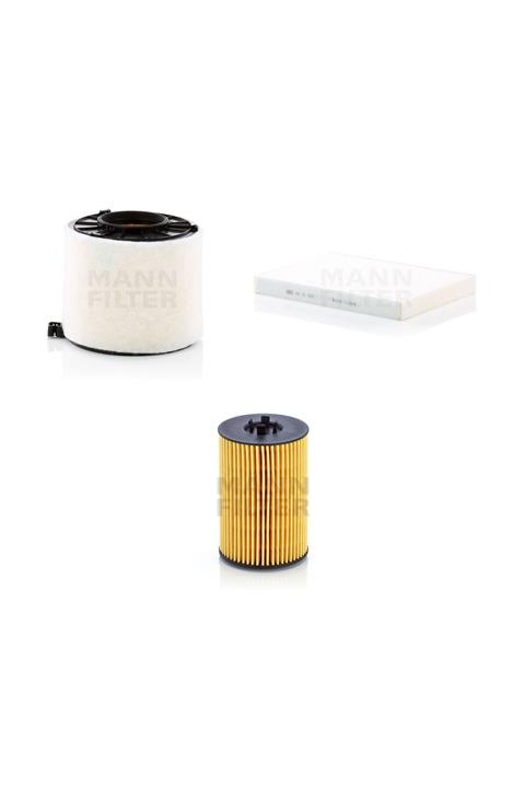 MANN Audi A5 f5 2.0 Tdi 190 Hp 16   Filtre Bakım Seti