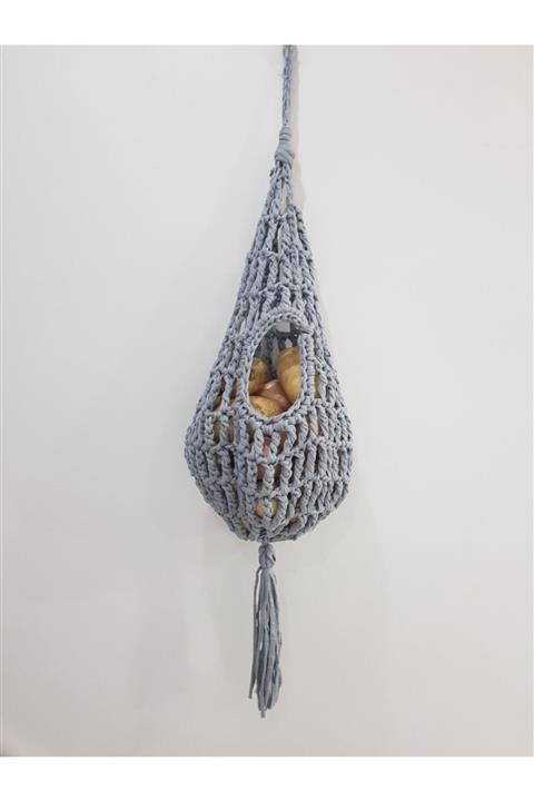 EGE ÖRGÜM File Patates Soğan Sepeti Gri Renk