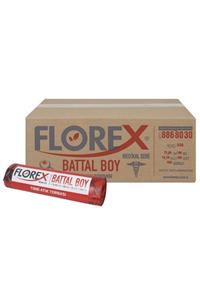 Florex Tıbbi Atık Battal Boy Baskılı Çöp Torbası 100adet-10 Rulo 72 X 95 Cm -