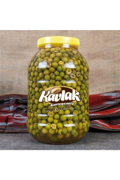 KAVLAK KURUYEMİŞ Antep Usulü Yeşil Zeytin Çekirdeksiz Cins 5000 Cc Bidon