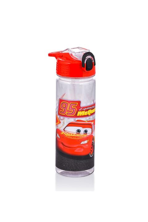 CARS Lisanslı Plastik 600 Ml Şeffaf Matara