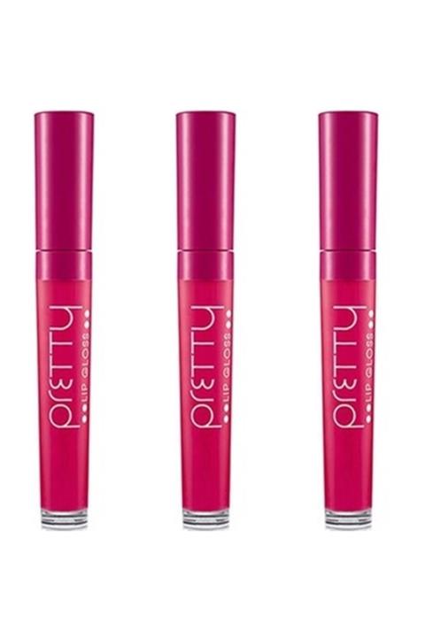 Pretty By Flormar Flormar Pretty Lip Gloss 809 3'lü Set