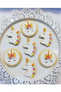 By Beken Cake & Cookie Unicorn Kurabiye 10 Adet