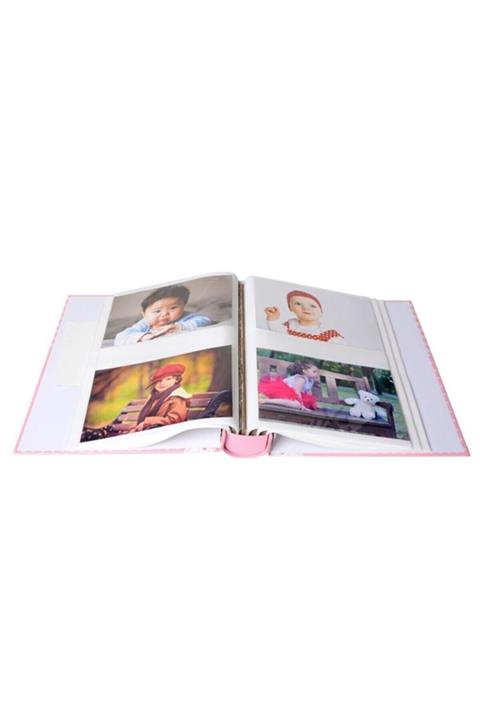 PHOTO ALBUM Zrv 100'lük 15x21cm. Kutulu Erkek Bebek Mavi Fotoğraf Albümü