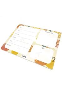 HoldArts Desk Planner - Şeftali Desen Haftalık Planlayıcı 31,8 X 23,7