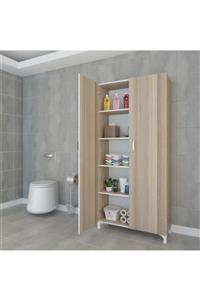 Kenzlife mutfak dolabı rabia 188*090*032 crd kapaklı ayaklı banyo evrak ofis kitaplık