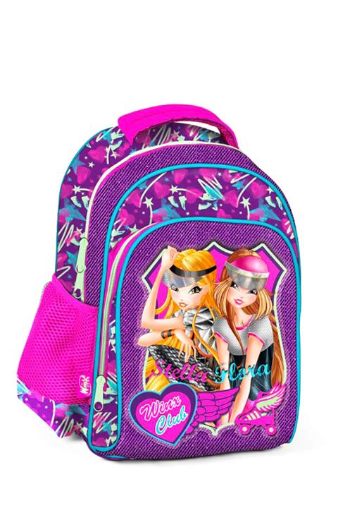 Yaygan Winx Club Lisanslı İki Bölmeli Kız Çocuk Okul Çantası (Yaygan 63236) Ygn63236 /