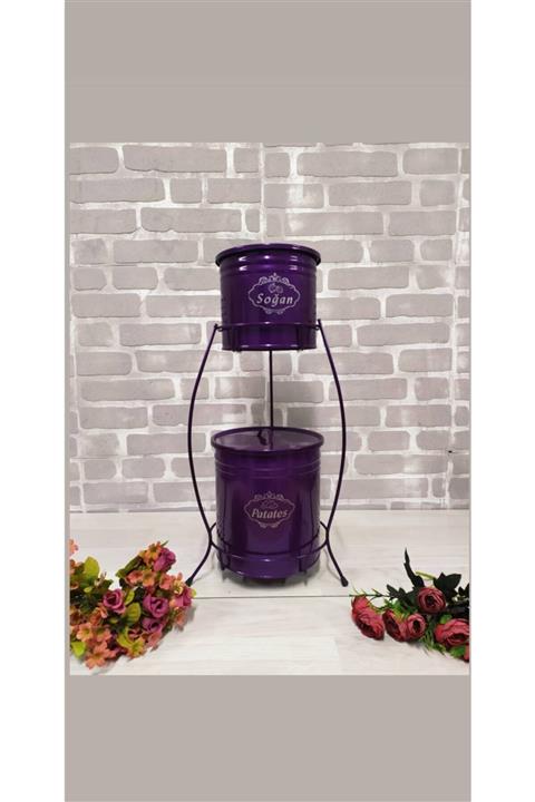 ZÜCPOT 2 Katlı Ekonomik Boy Patates Soğan Kovası