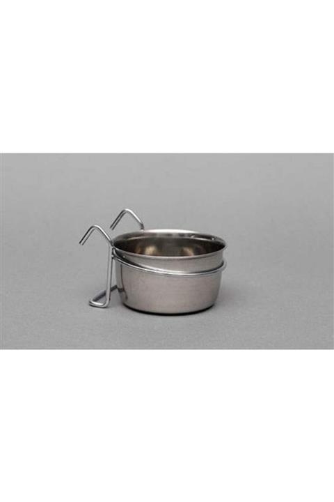 TROPİKAL Yemlik&suluk Çelik Papağan Için Askı Aparatlı 8 Cm (5 Oz)