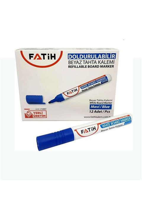 Fatih Tahta Kalemi Doldurulabilir Mavi 34350 1200 Adet Tahta Kalemi