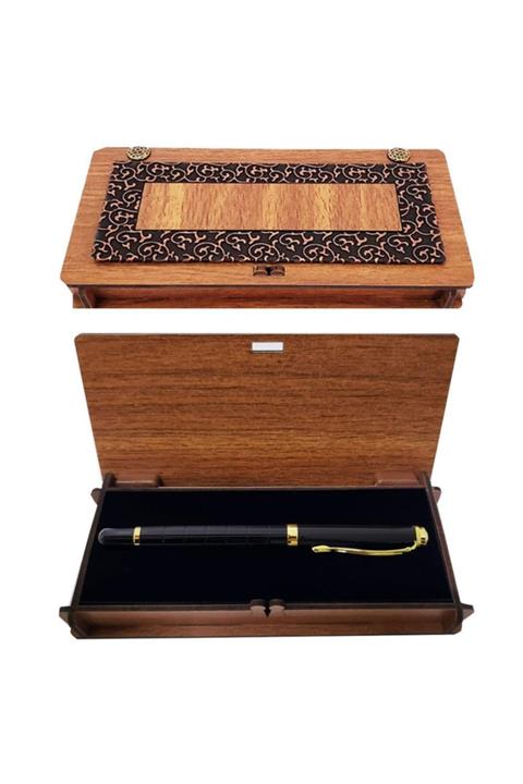 HİMARRY Metal Kalem Ahşap Kutulu