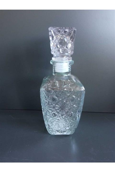 YAKUT Viski Şişesi 500ml Kristal Görünüm