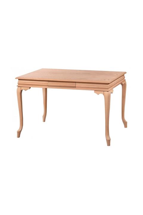 Masif Art Fuscus  Lükens Çalışma Masası Ham Ahşap 4313 125 cm.