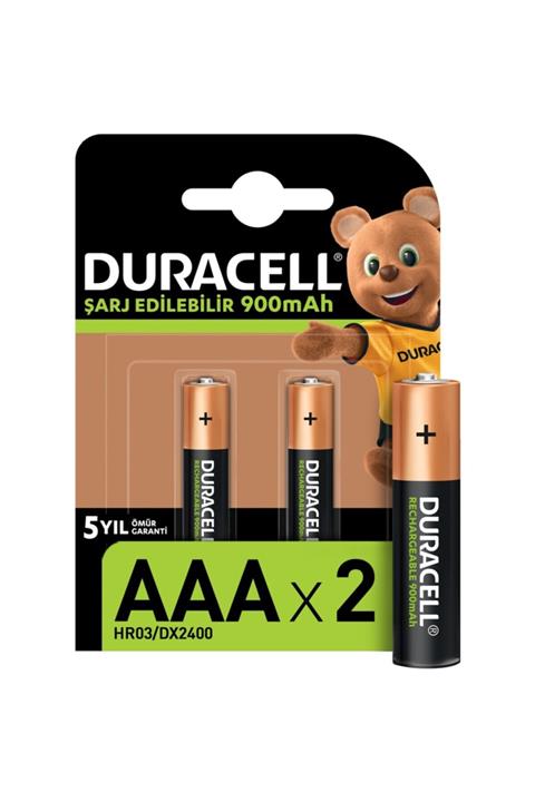 Duracell 900mah Şarj Edilebilir Aaa Ince Kalem Pil 2li X 3 Paket