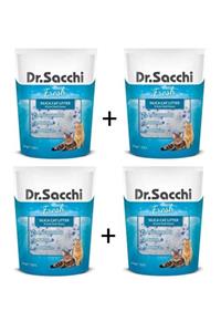 Dr. Sacchi Silica 1,4 Kg - 3,2 lt X 4 Adet Kristal Kedi Kumu