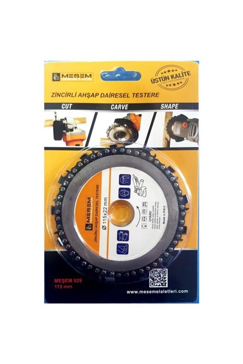 Meşem 929 115 Mm Zincirli Ahşap Testeresi