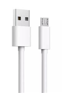 ucuzmi Micro Usb Şarj Ve Data Kablosu 3.0a - 2.4a - 5a Tüm Mikro Usb Cihazlarına Tam Uyumlu Beyaz