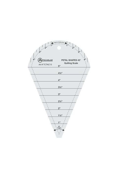 Artscholar Taç Yaprağı Kapitone Şablonu 12 cm tctac13