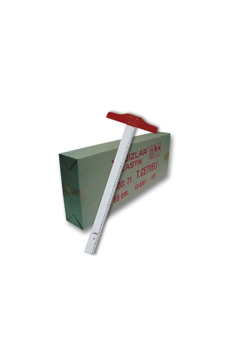 Yıldızlar Plastik T Cetveli 65cm