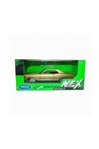 WELLY 1:24 Diecast 1965 Buick Riviera Grand Sport Araba Kırmızı 24072w