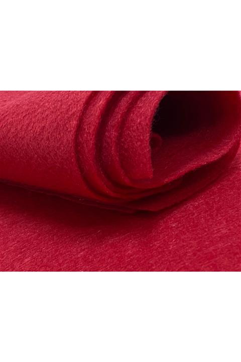 EndKsm Renkli Hobi Keçe Kırmızı  50cmx50cm