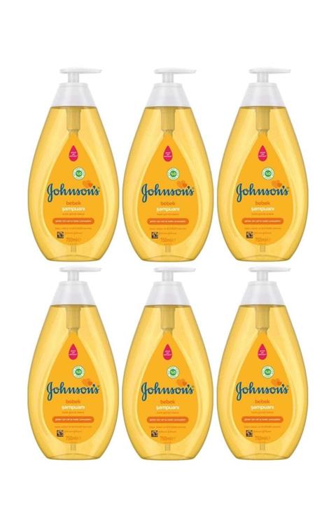Johnson´s Baby Bebek Şampuanı 750Ml Klasik 6'Lı Set