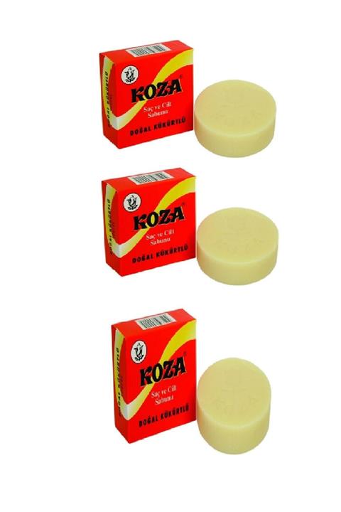 Koza Sabun 3 Adet Kükürtlü