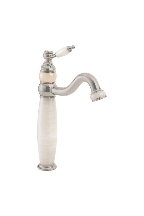 Fontana Fl-0021 Krom & Mermer Lavabo Bataryası