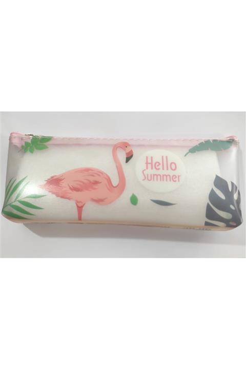 Linea Flamingo Kalem Kutu Şeffaf (açık Pembe)