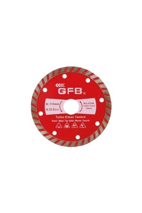 SENBANG Turbo Elmas Mermer Ve Granit Kesici 115 Mm