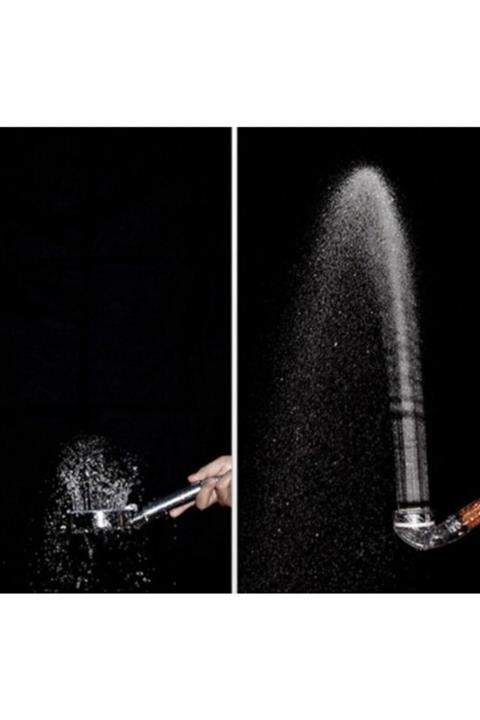 Tina Su Tasarruflu Tazyikli Duş Başlığı