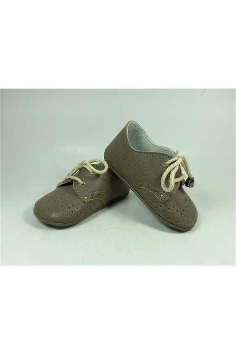 Blacktavern Hakiki Deri Bebek Patik Makosen