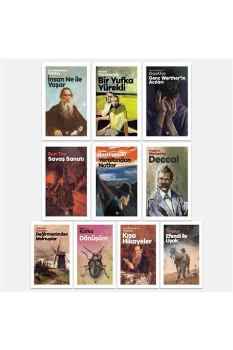 Halk Kitabevi Unutulmaz Dünya Klasikleri Seti - 10 Kitap