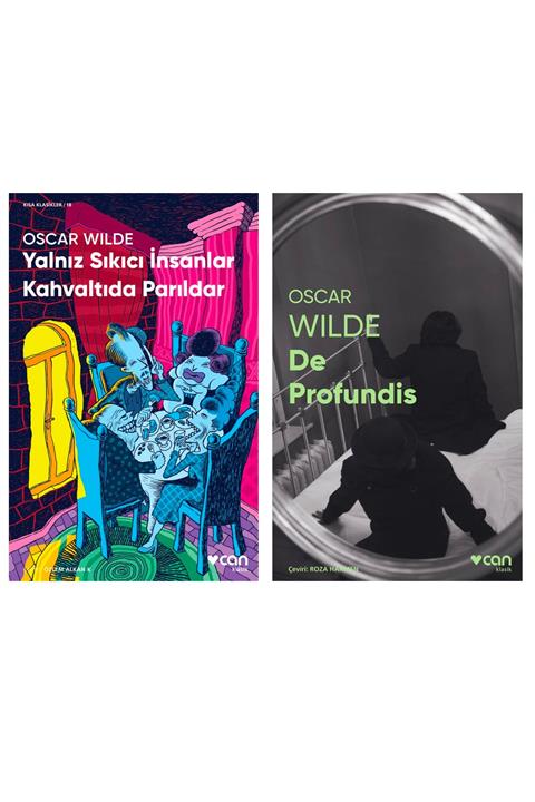 Can Yayınları De Profundis - Yalnız Sıkıcı Insanlar Kahvaltıda Parıldar (2 Kitap Set)