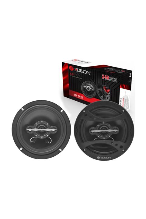 EDİSON 2adet Oto Hoparlör 16cm 240w Edıson
