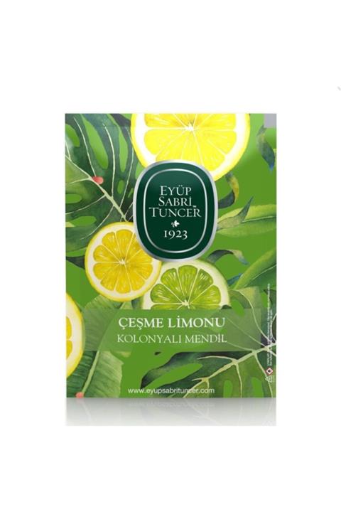 Eyüp Sabri Tuncer Çeşme Limonu Kolonyalı Mendil 30'lu