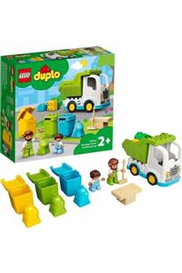 LEGO ® Duplo® Kasabası Çöp Kamyonu Ve Geri Dönüşüm 10945 Eğitici Yapım Oyuncağı; Çocuklar Için Geri D