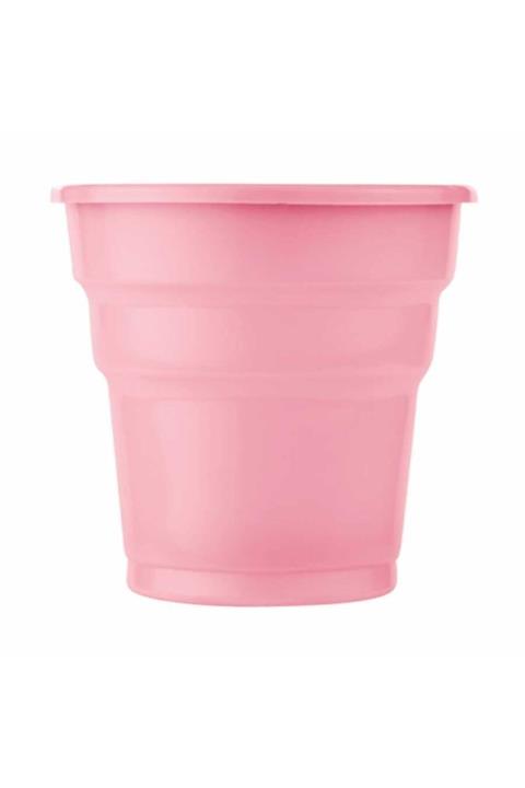 LAUREL DREAM Pembe Plastik Meşrubat Bardağı 180cc-7oz 25li