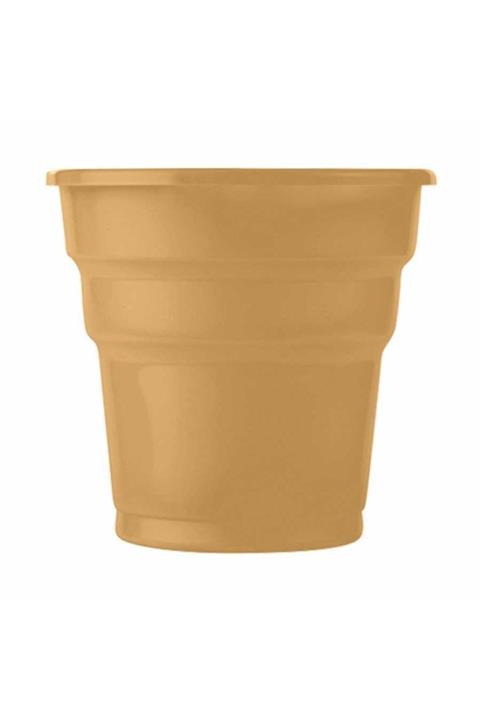 LAUREL DREAM Plastik Meşrubat Bardağı Gold 180cc-7oz 25li